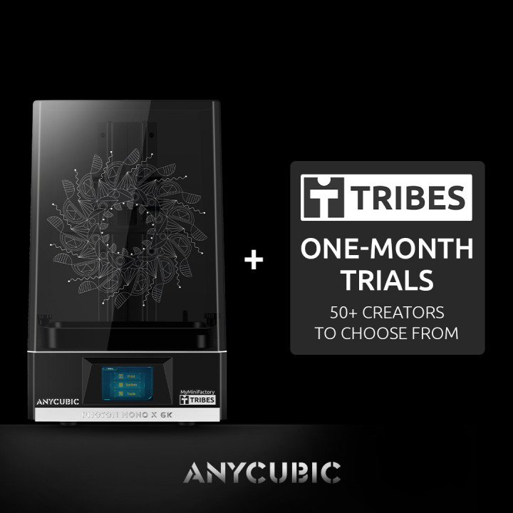 Tribes X Anycubic 6K + Tribes One-Month Trial's Cover