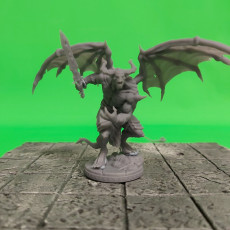 Picture of print of Gargoyle - Azvameth - MASTERS OF DUNGEONS QUEST
