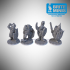 Easy to print Dark Knights! Supportless - for FDM and resin image