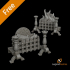 LegendGames FREE Fireplace fire-box both lit and unlit versions image