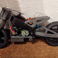 Picture of print of MyRCBike Adventure 1/5 RC Bike, Part 1: The Chassis