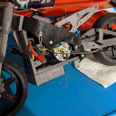 Picture of print of MyRCBike Adventure 1/5 RC Bike, Part 1: The Chassis