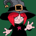 Abbey the Witch - Pumpkin Patch Gang - (Pre-Supported) image