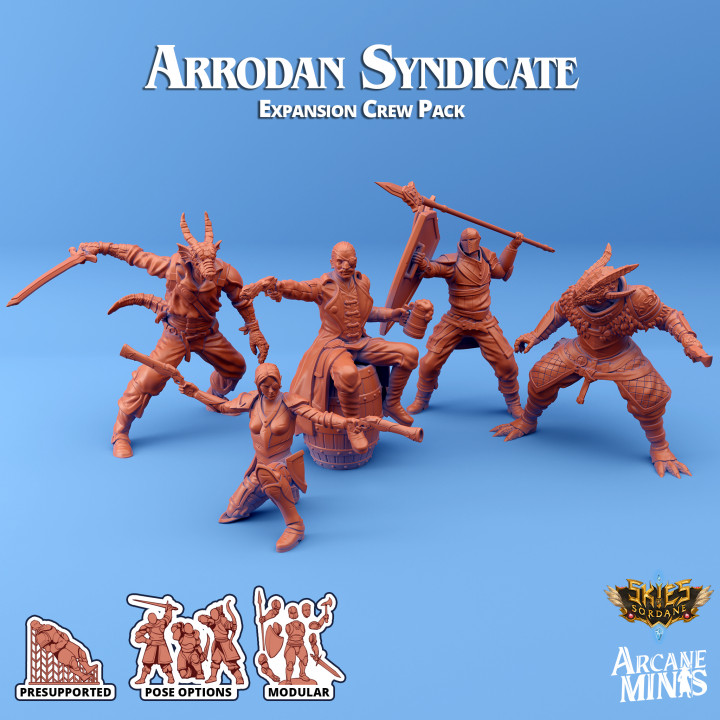 Arrodan Syndicate - Expansion Crew's Cover
