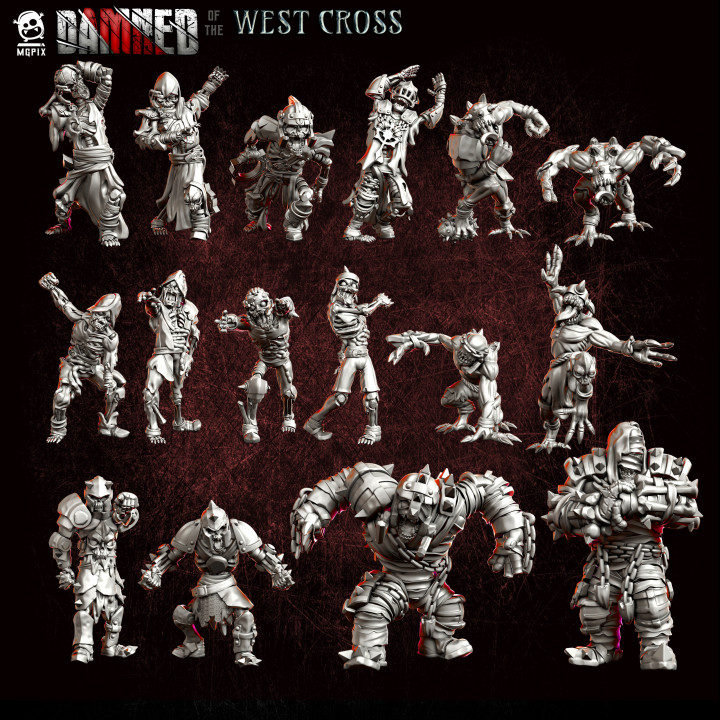 Damned of the West Cross (Team + Stretch Goals)'s Cover