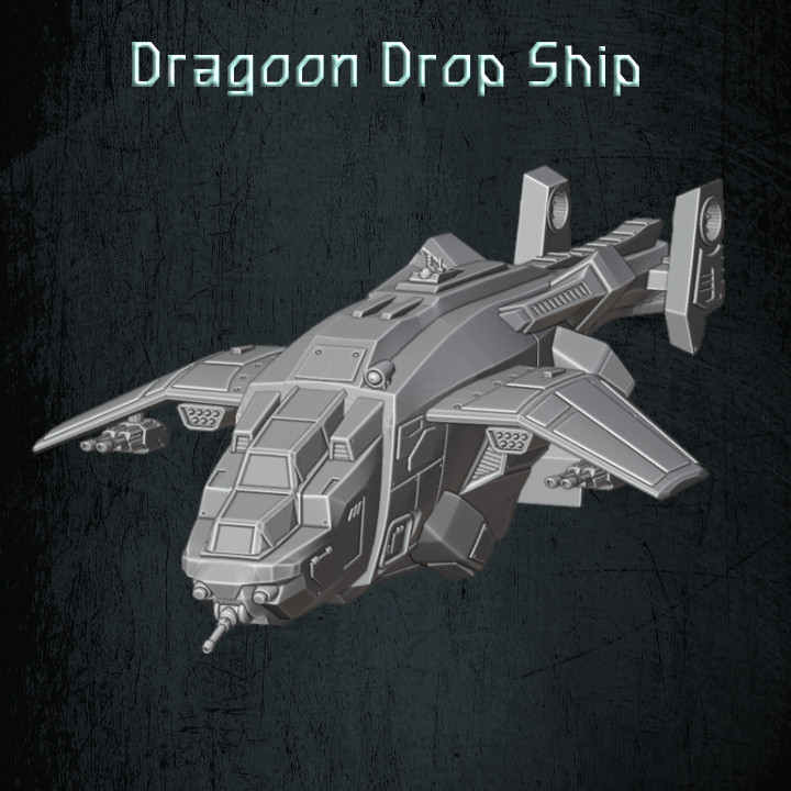 Dragoon Drop Ship / VTOL Carrier's Cover
