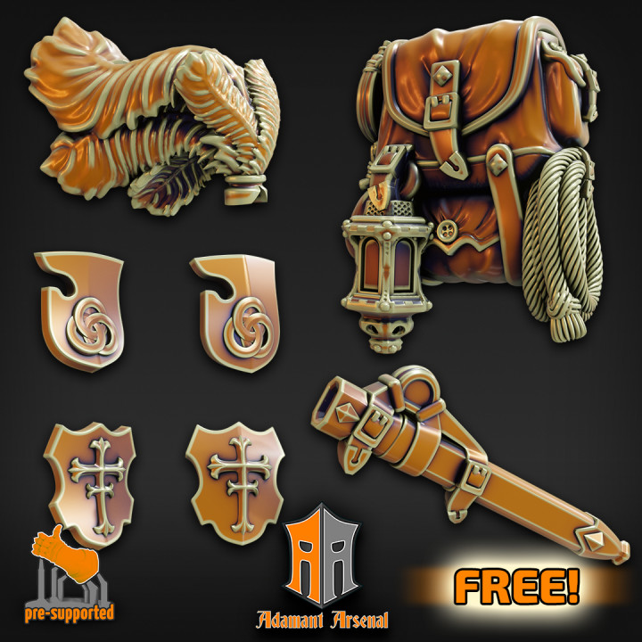 Valiant Knight - Upgrade Kit - Free Sample's Cover