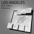 3D Los Angeles | Digital Files | 3D STL File | Los Angeles 3D Map | 3D City Art | 3D Printed Landmark | Model of Los Angeles Skyline | Art image