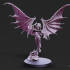 Drow Demonic Harpy Pose 2 - Includes Pinup Variant image