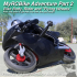 MyRCBike Adventure 1/5 RC Bike, Part 2: Bike Body, Rider and "Flying Wheels" image