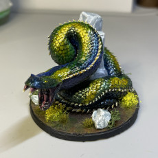 Picture of print of Deathfang Constrictor Snake  (FREE if you join our tribe for just $10!)