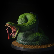 Picture of print of Deathfang Constrictor Snake  (FREE if you join our tribe for just $10!)