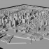 3D San Diego | Digital Files | 3D STL File | San Diego 3D Map | 3D City Art | 3D Printed Landmark | Model of San Diego Skyline | Art image