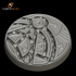 LegendGames Eldar 40mm round Sigil and Skull figure bases image