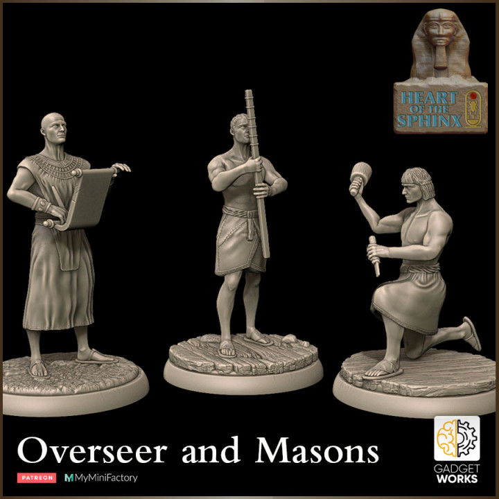 $6.00Masons and Overseer - Heart of the Sphinx