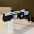 Ace of Spades Gun Stand from Destiny image
