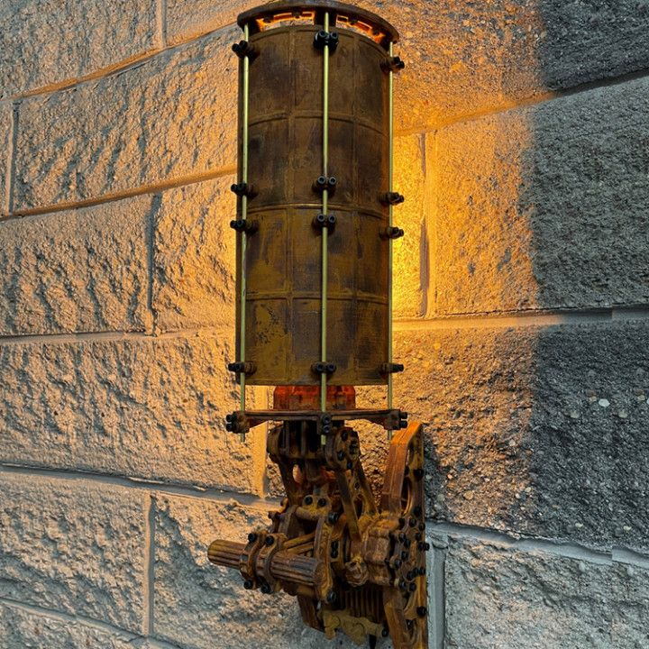 Wall Lamp - Steampunk Style's Cover