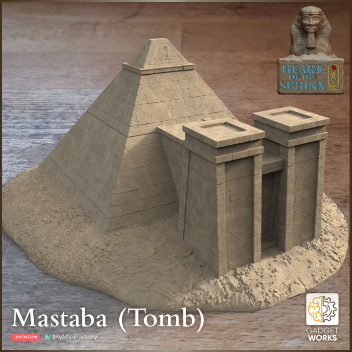 $7.00Egyptian Mastaba Tomb - Heart of the Sphinx