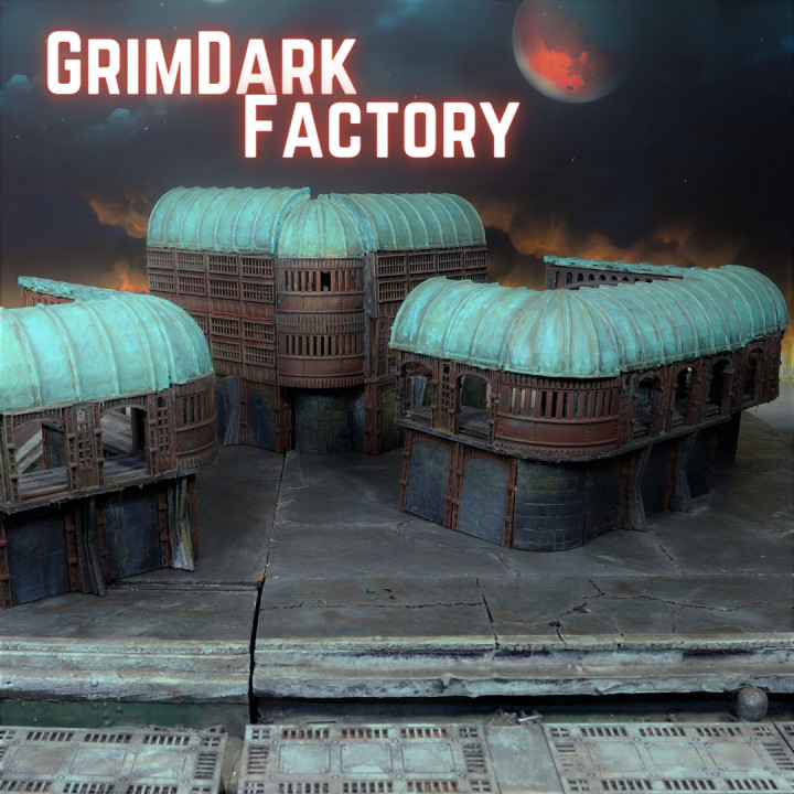 Grimdark Industrial Factory's Cover