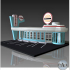60'S DRIVE-IN DINER DIORAMA FOR HOT WHEELS / DIECASTS 1:64 image