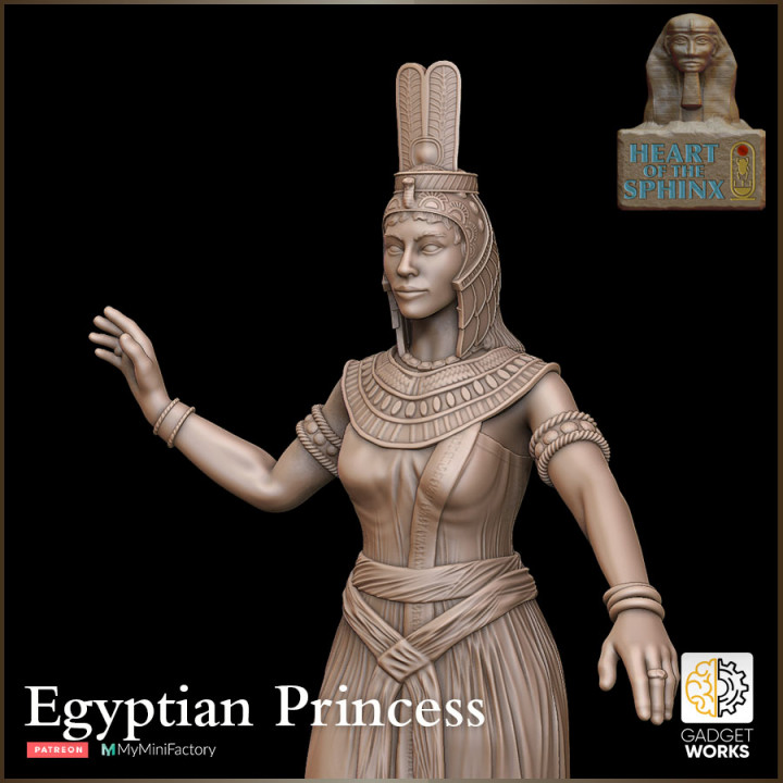 $3.50Egyptian Princess - Heart of the Sphinx