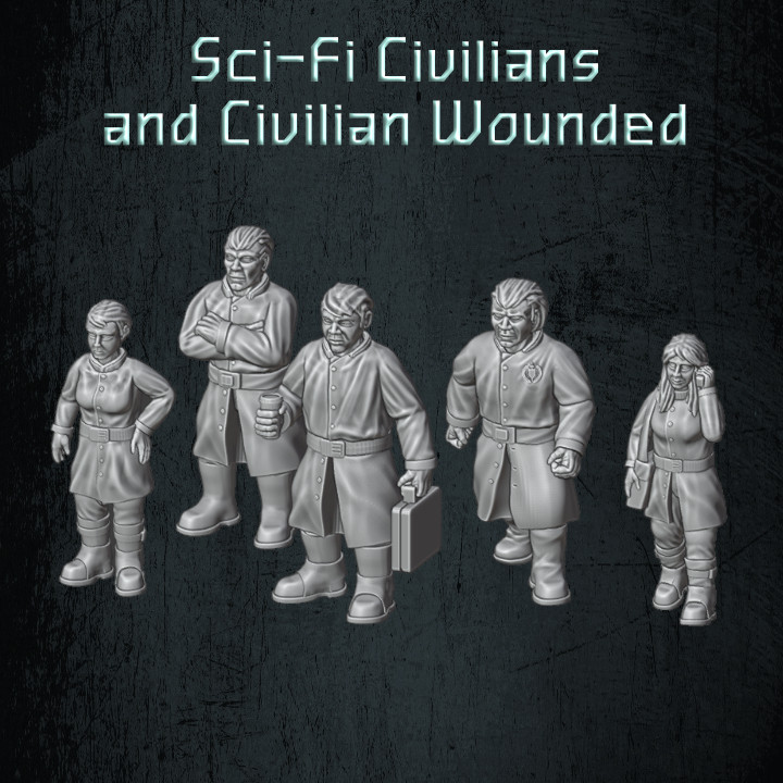 Sci Fi Civilians / Imperial Citizens's Cover