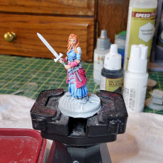Picture of print of Warrior Maiden Tactician
