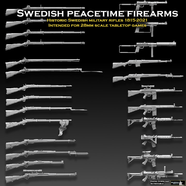 $3.00Swedish Peacetime Firearms