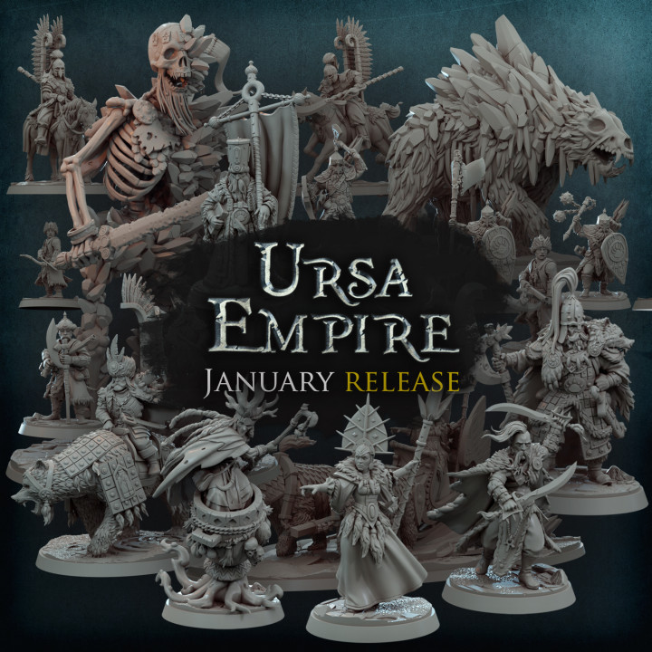 $60.00Titan Forge Miniatures - 2022 - January - Ursa Empire