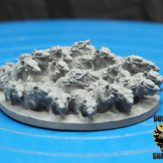 Picture of print of Rat Swarm (pre Supported)