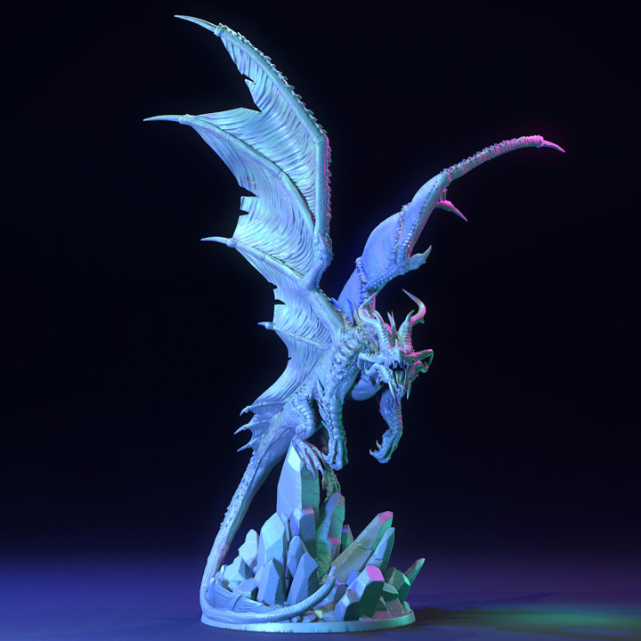 $20.00Frysa, Herald of Winter | Ice Dragon - Presupported