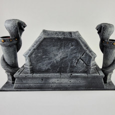 Picture of print of Serpent Altar and Fountain [Support-free]