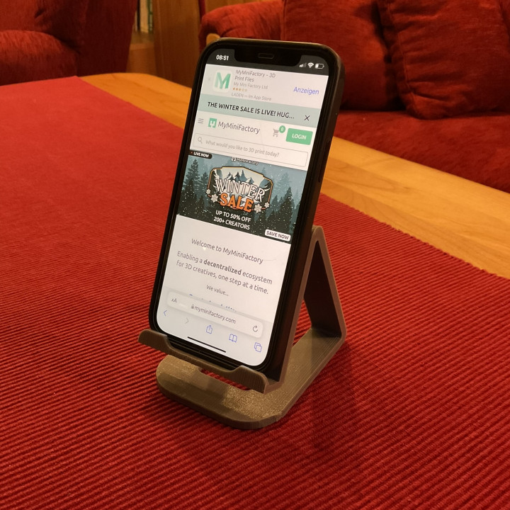 Smartphone stand (for iPhone)