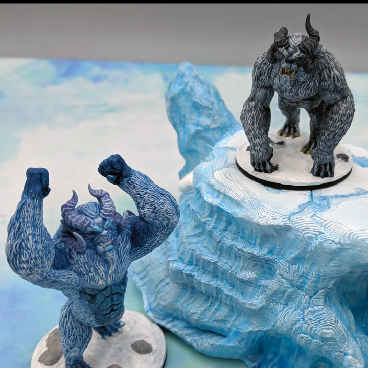 3D Printable Yeti [Support-free] by Evan Carothers
