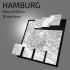 3D Hamburg | Digital Files | 3D STL File | Hamburg 3D Map | 3D City Art | 3D Printed Landmark | Model of Hamburg Skyline | 3D Art image
