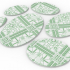 Cinan haven - 183 Round & Oval & Hexagonal bases for wargame set 1 image