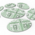 Cinan haven - 183 Round & Oval & Hexagonal bases for wargame set 2 image