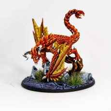 Picture of print of Krommir on Dragonpeak Wyvern (Hero + Beast)