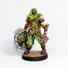 Picture of print of Verdant Cell Leader (Pre-Supported)