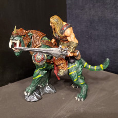 Picture of print of Smilodon Raiders - 4 Modular Units - Dragonpeak Barbarians