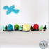 PRINT IN PLACE FOLDABLE MINI HOUSE WITH WIGGLING FIR! image