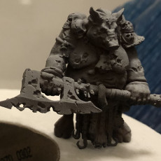 Picture of print of Beastman Lord of Pestilence