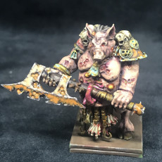Picture of print of Beastman Lord of Pestilence