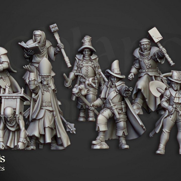 Inquisitorial Band - Highlands Miniatures