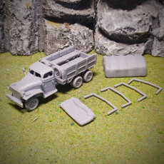 Picture of print of US truck type GMC - 28mm