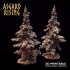 Young Conifers - Spruce Forest Set /Pre-supported/ image