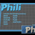 PHILI True 3D Font image