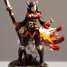 Picture of print of Kitsune fighter - Knight December 2021 Release