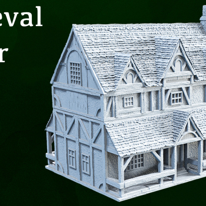 $12.99Tabletop Terrain - The Medieval Manor