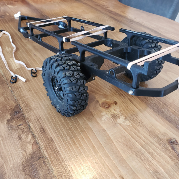 3D Printable DBM RC T25 BOAT TRAILER by Maxime Bordeleau